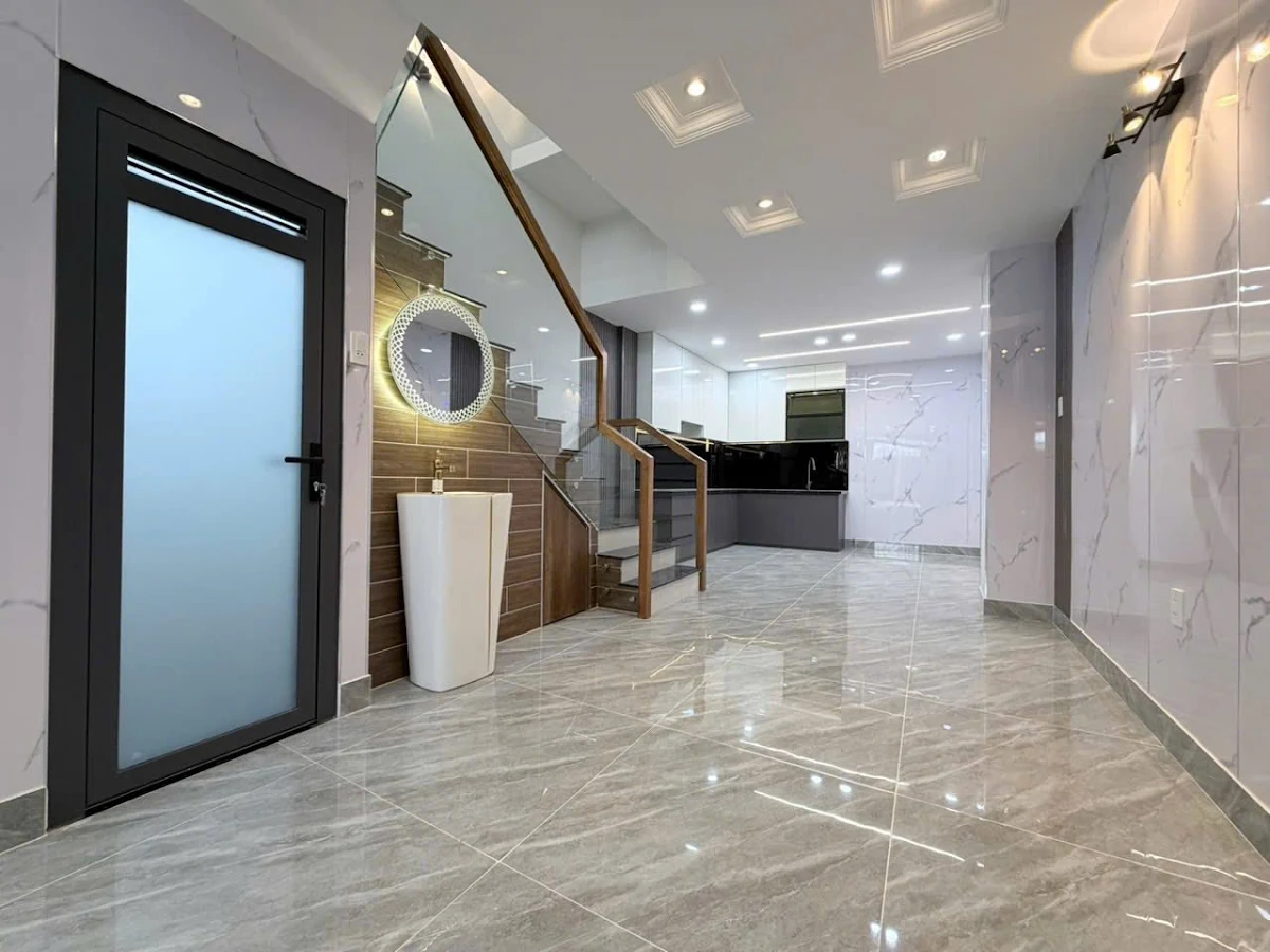 BÁN NHÀ MỚI KHU VIP – HẺM 12M  –  Nguyễn Hữu Tiến, P. Tây Thạnh, Tân Phú