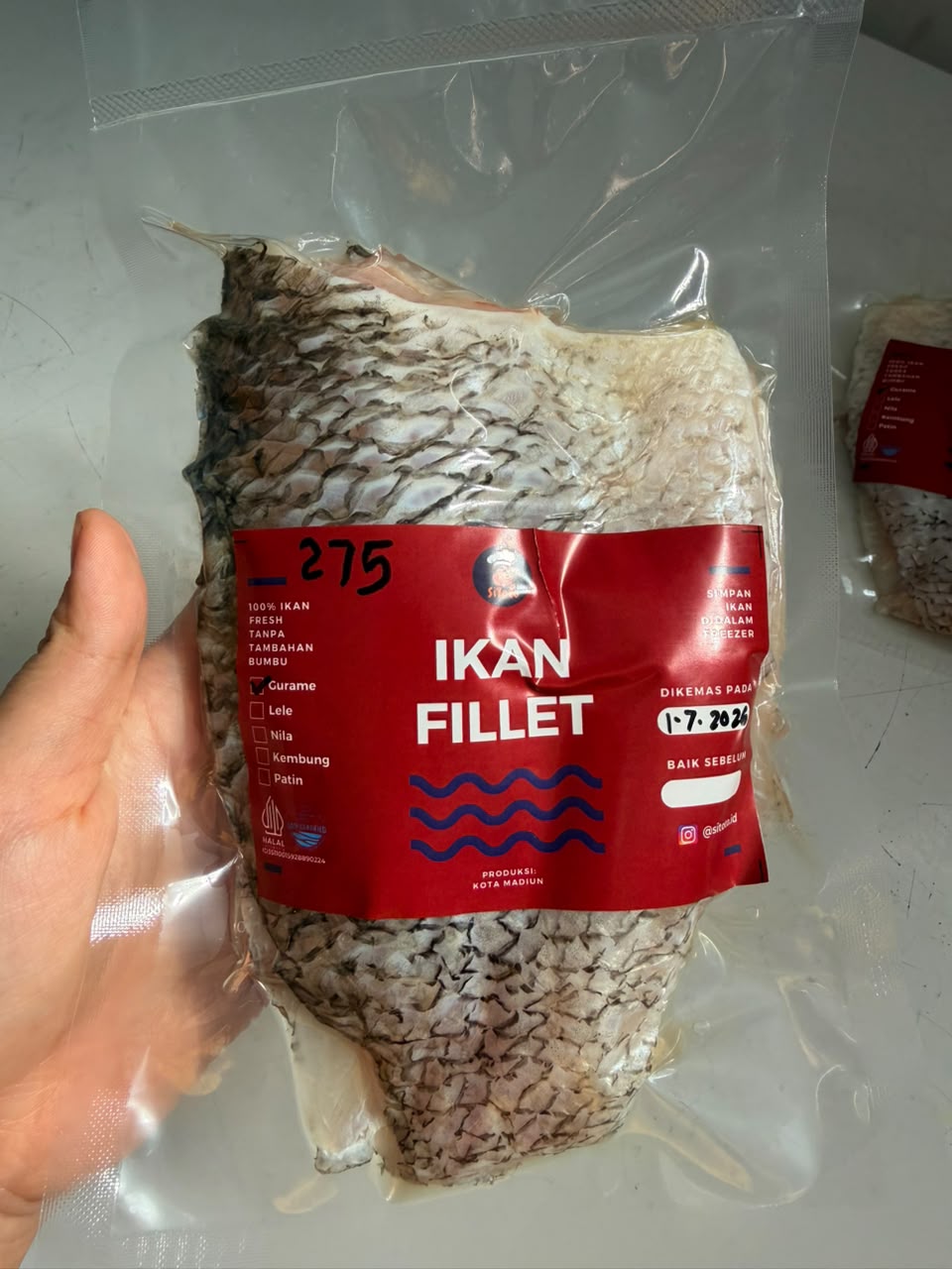Gurame Fillet 40