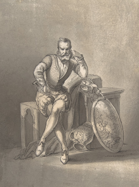 Portrait of a Silversmith Seated 19th century