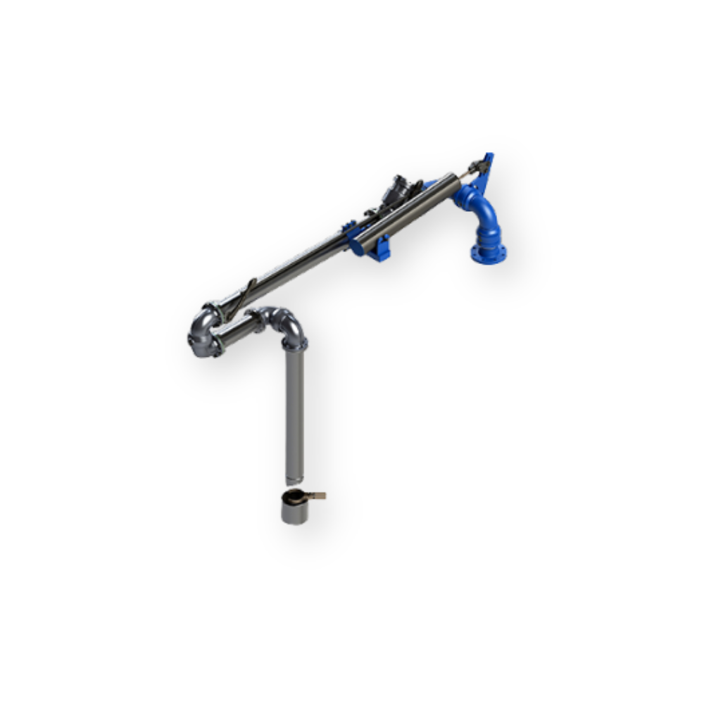 LA120 SERIES Top loading arm variable range