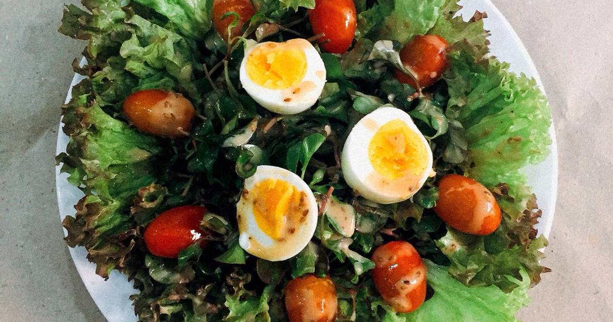 🥗 Salad Trứng Gà Eat Clean
