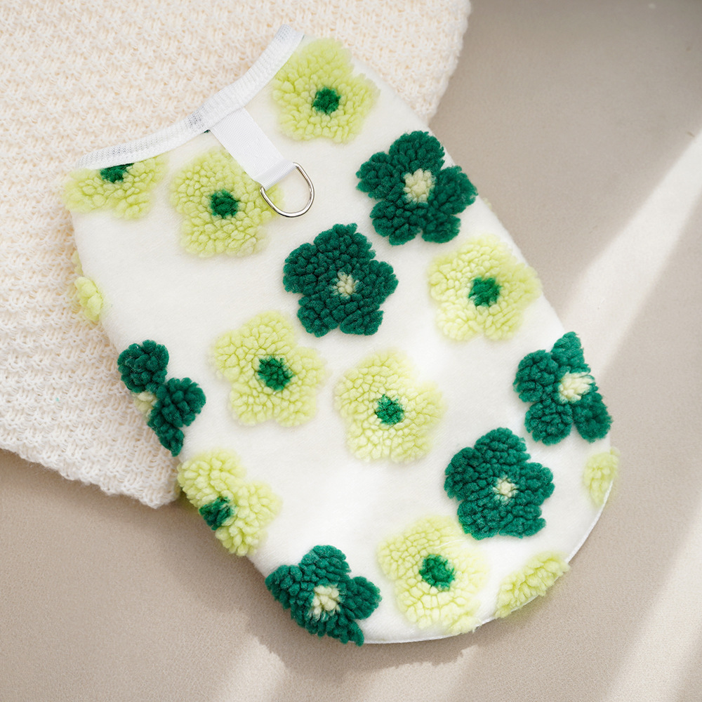 Fleece sweater for cats and small dogs