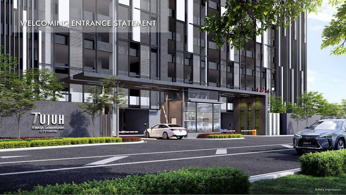 Tujuh Residences — building entrance