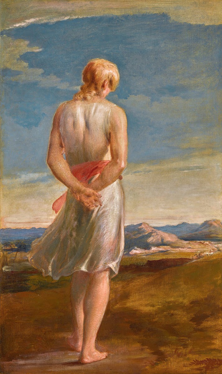 Isaacgoing forth to meditate at the eventide