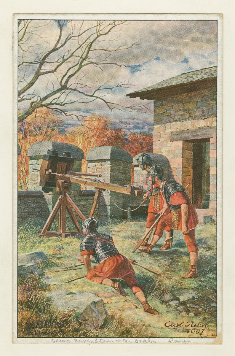 Saalburg am Defensiv 1907