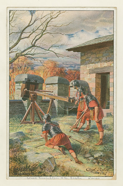 Saalburg am Defensiv 1907