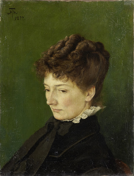 Portrait of Ida Müller née Scholderer 1877