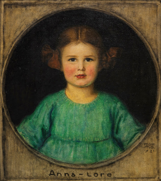 Mädchenbildnis Anna Lore Butzer 1921