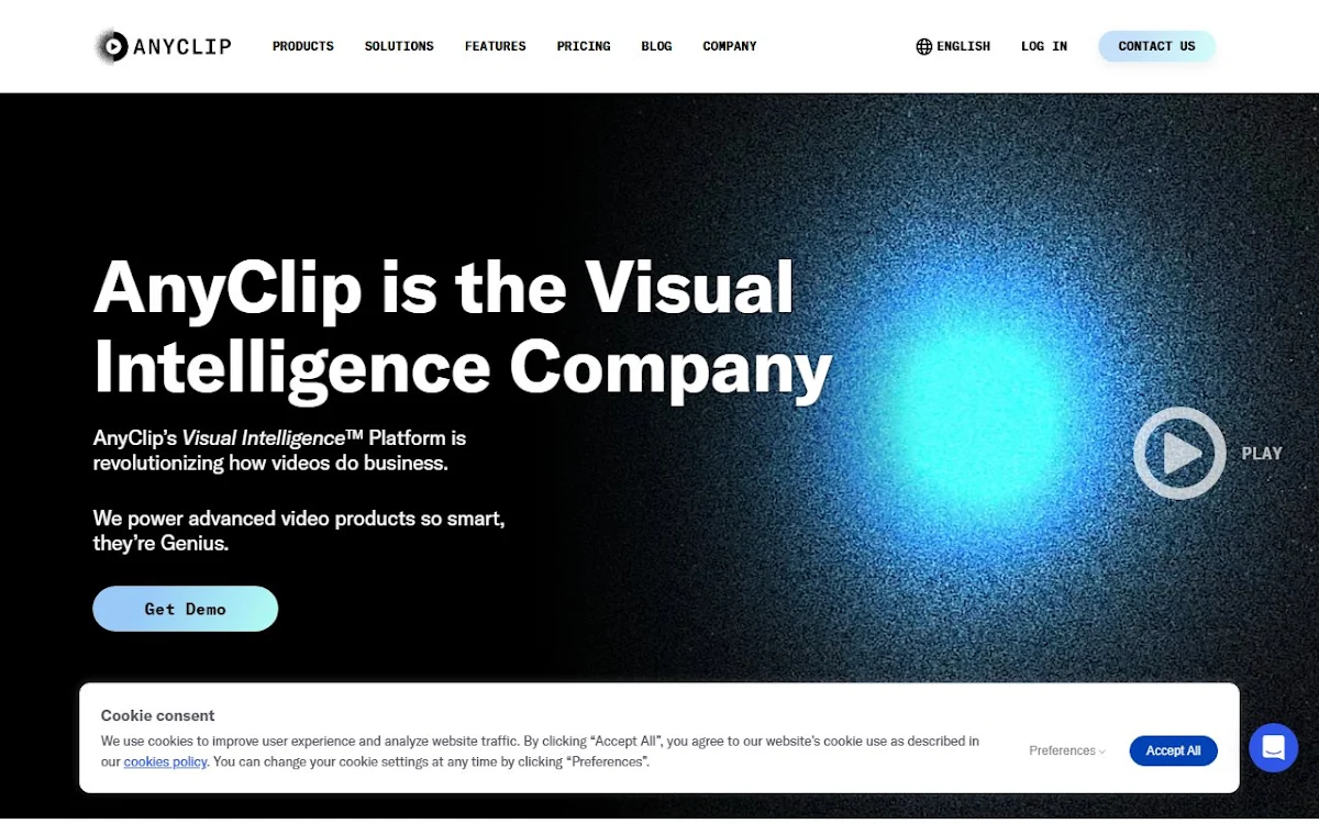 Captura de AnyClip, The Genius Platform
