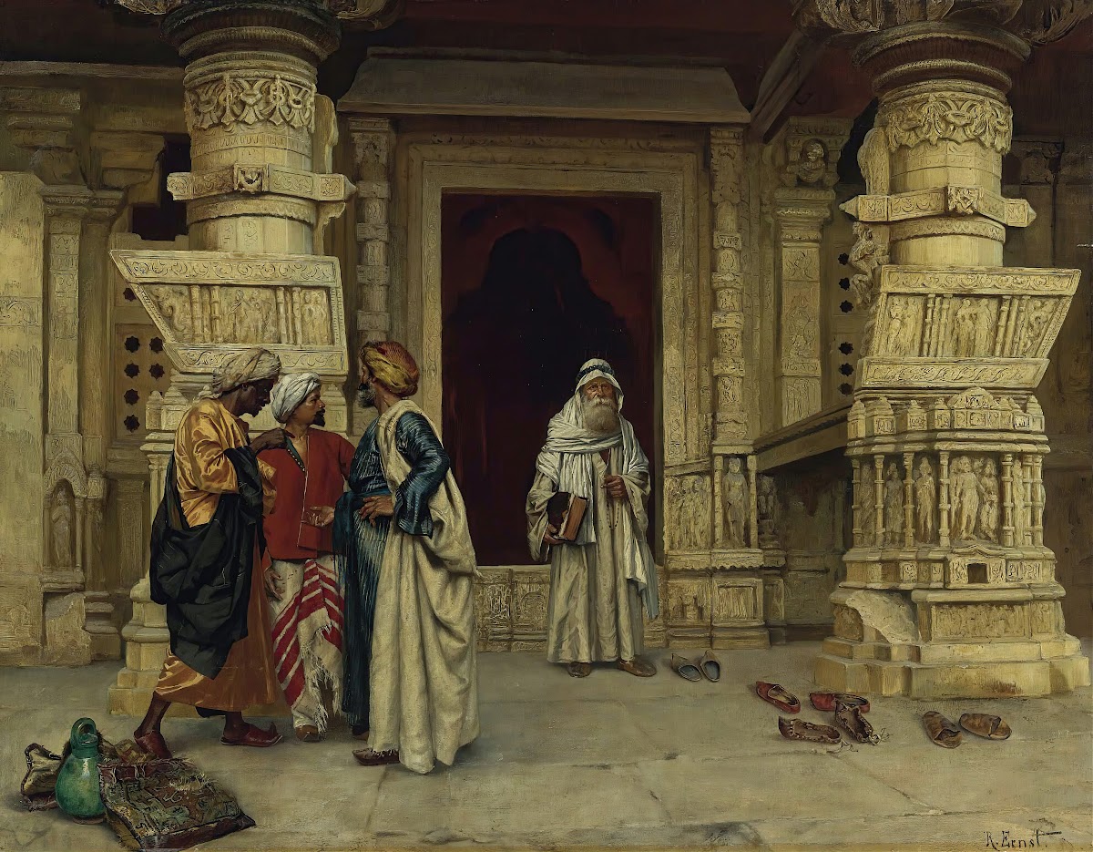 Outside The Mosque