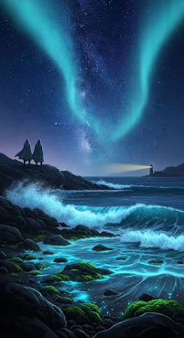 Bioluminescent Starry Coast