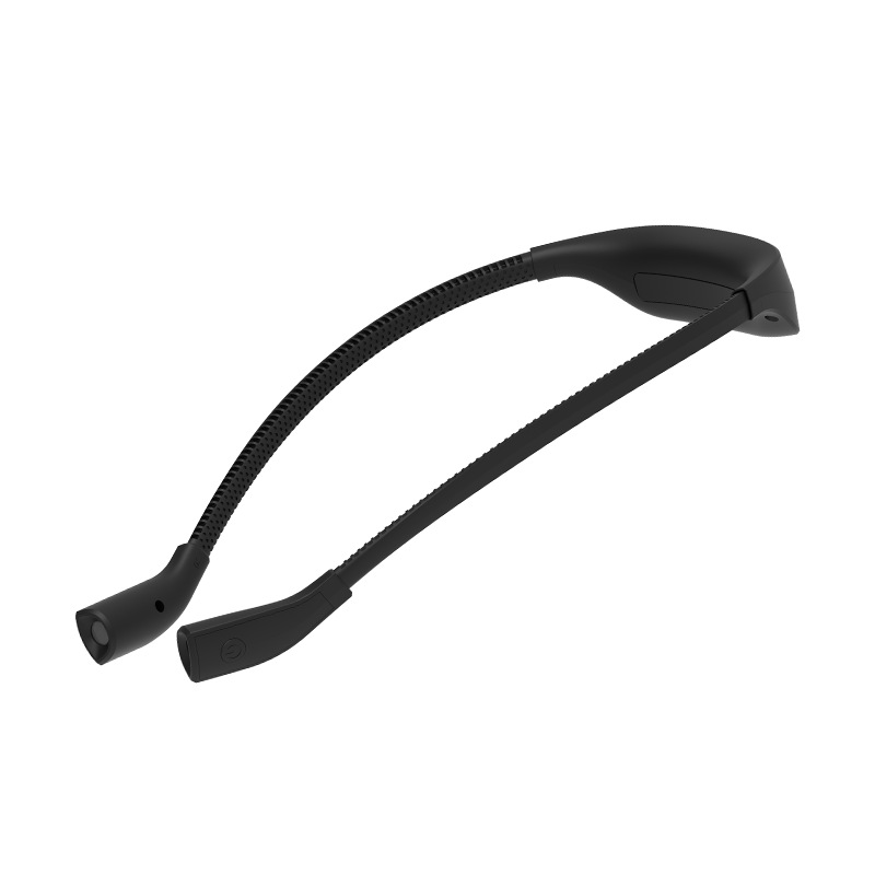 LED neck reading lamp, USB rechargeable, 1000 mAh