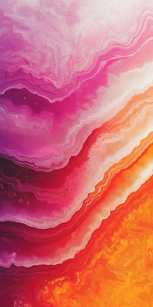 Abstract Art, Fluid Art, Marble Texture, Colorful Gradient Full HD iPhone Wallpaper Background