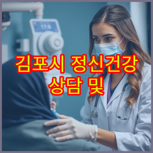김포시 정신건강 상담 및 스트레스 관리 프로그램 운영 병원