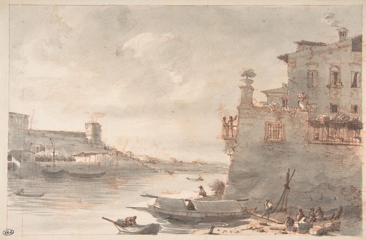 The Tiber at the Outskirts of Rome