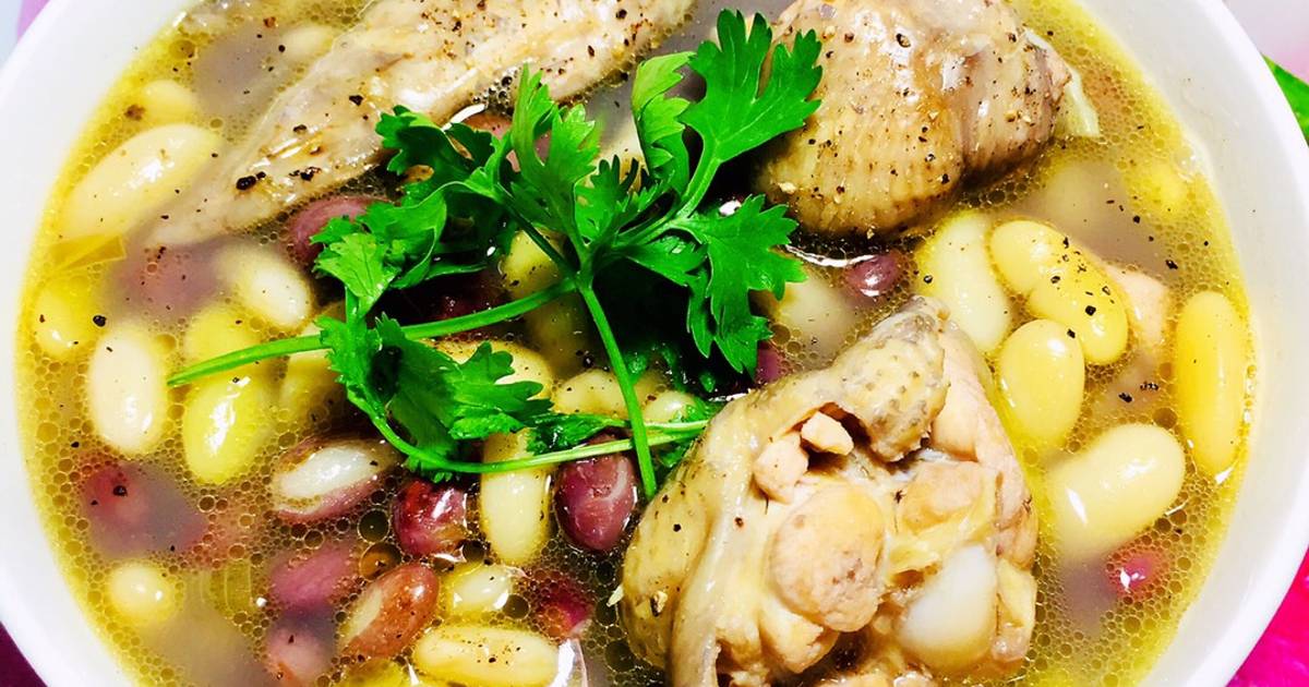 Canh Cánh Gà Nấu Đậu