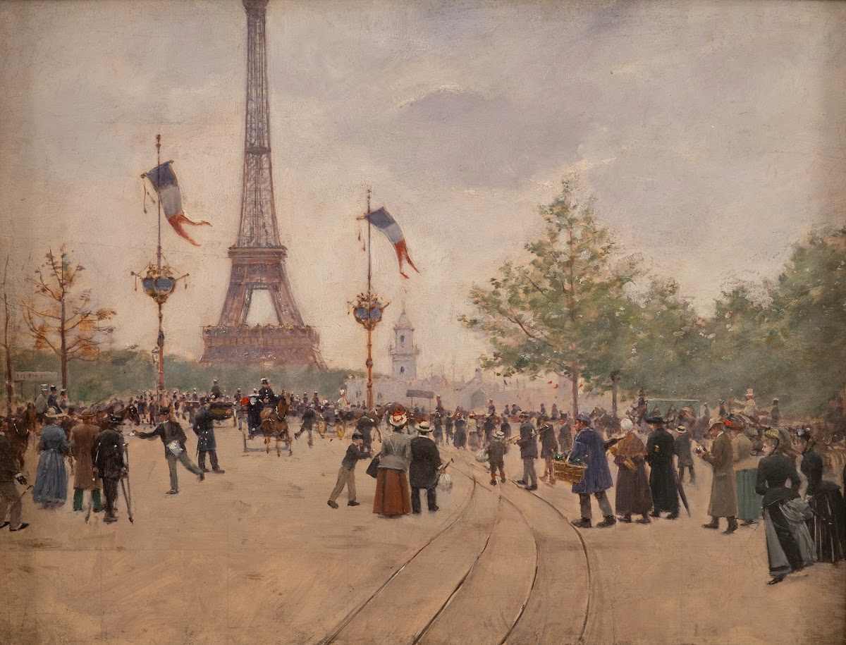 Entrée de lexposition universelle de 1889 1889