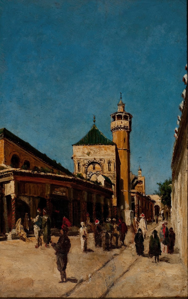 Street in Tunis ca 1874