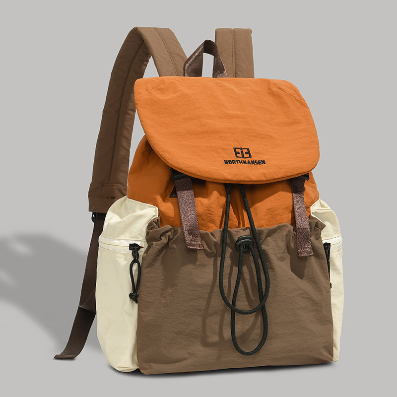 Backpack with Contrast Colors, 20–35 L, Oxford Fabric