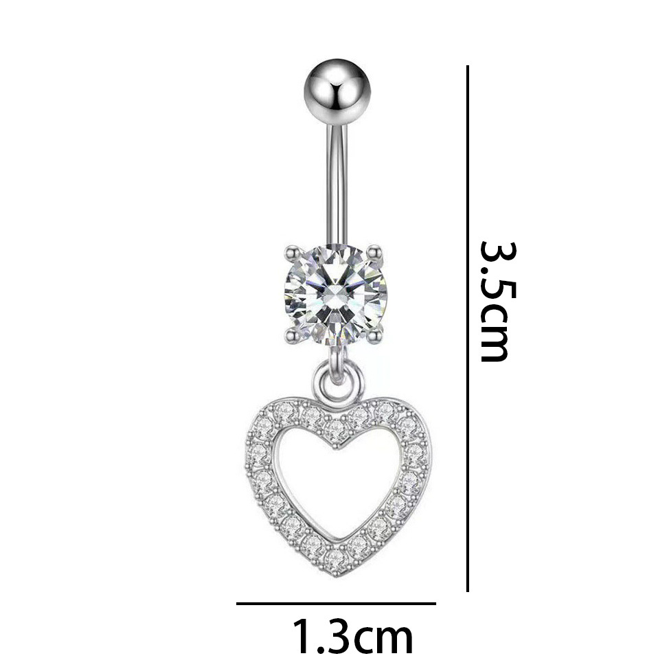 Titan-Piercingstab, flache Basis, Innengewinde