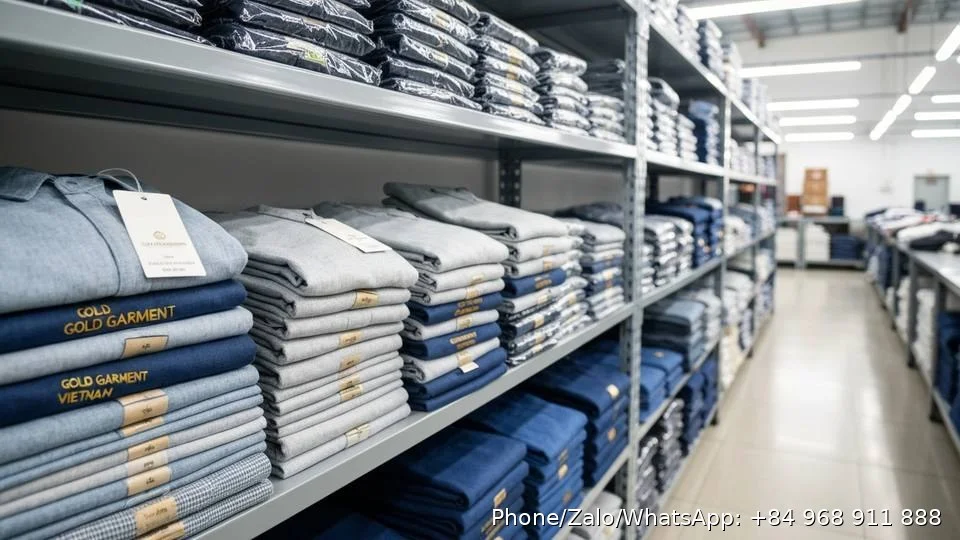 custom apparel manufacturing - Gold Garment Vietnam