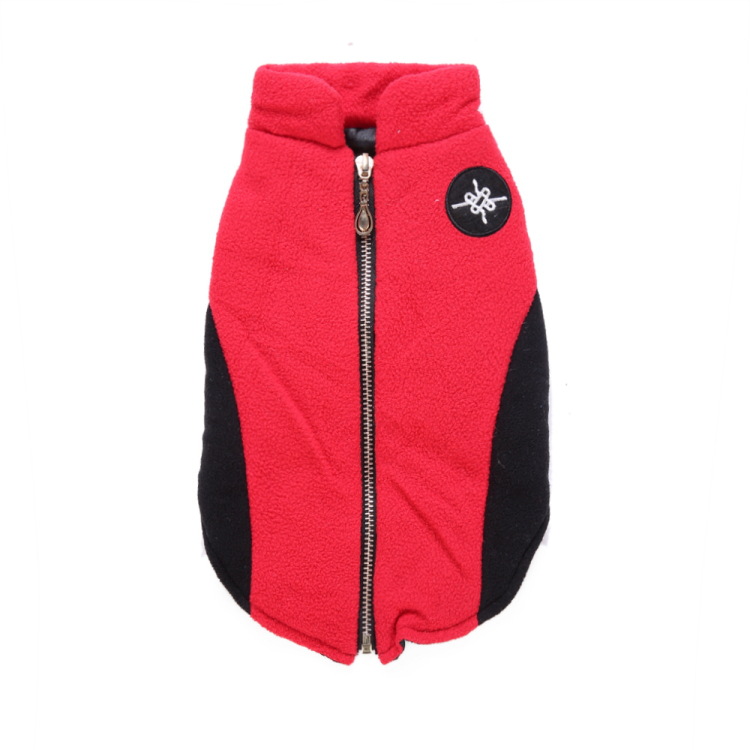 Hundemantel aus Polyester mit Reflektoren