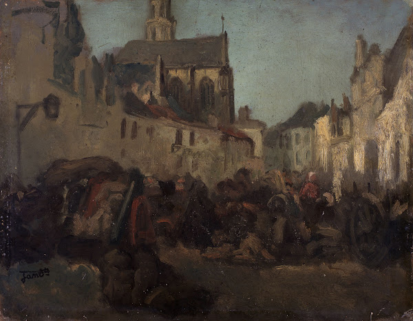 The Market Place 19th century