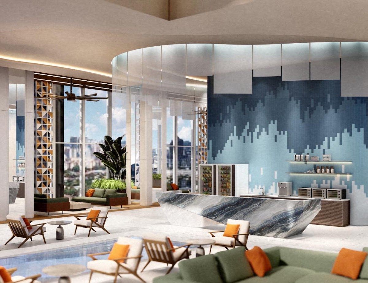 Aurum Business Centre — lounge bar area