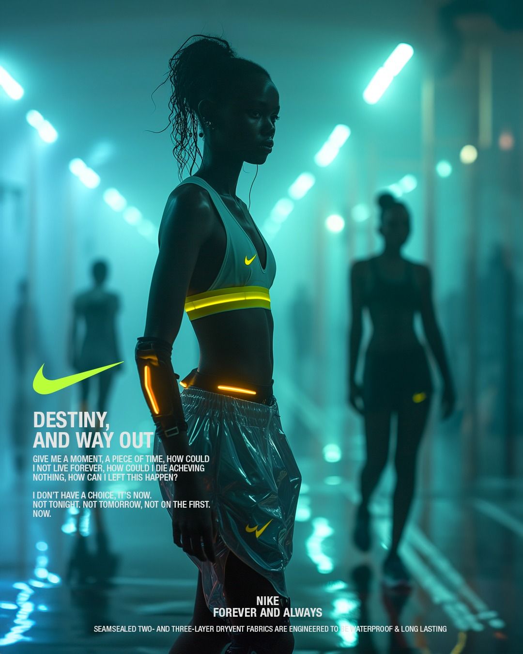 Neon Nike Fashion Style