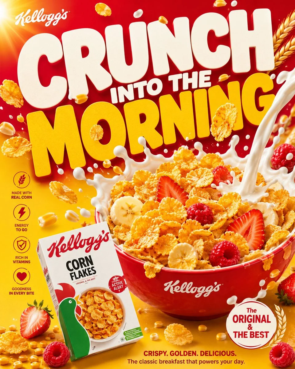 Póster viral de Golden Morn FMCG