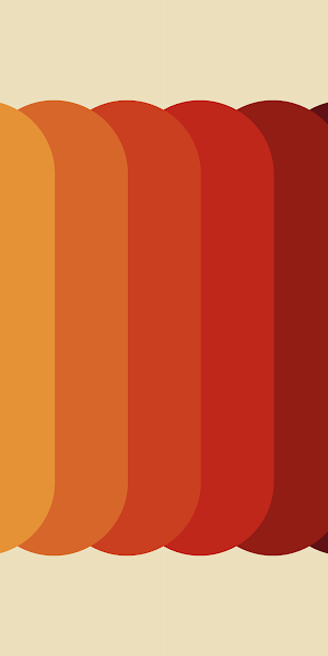 Retro, Color Palette, Gradient, 70S Style 4K Wallpaper Background
