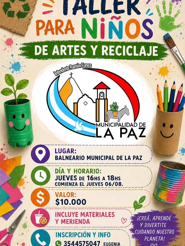 Taller de Arte y Reciclaje para Niños