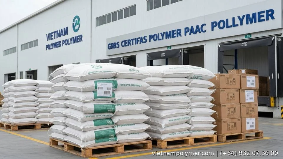 GRS certified recycled plastic supplier - Vietnam Polymer