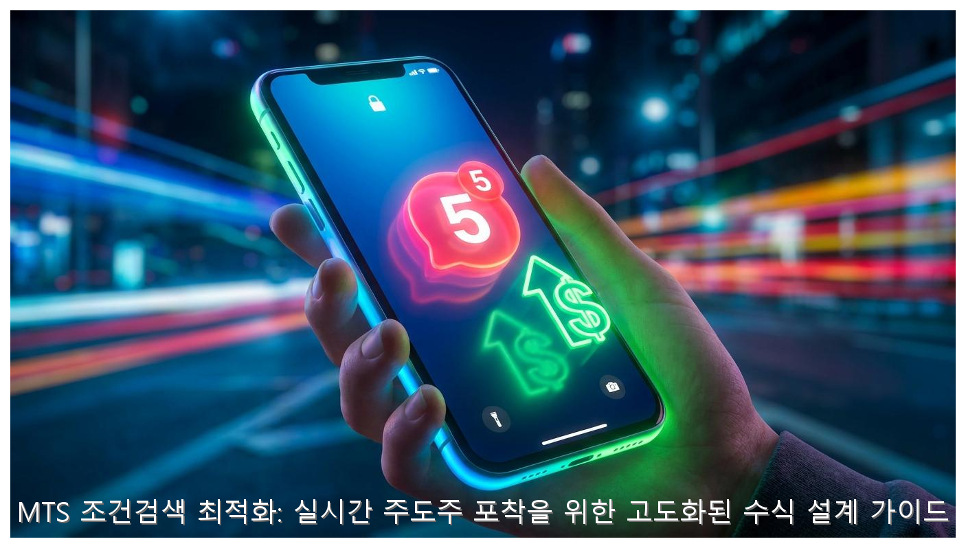 MTS 조건검색 최적화: 실시간 주도주 포착을 위한 고도화된 수식 설계 가이드 핵심 안내 및 분석 인포그래픽 (7)