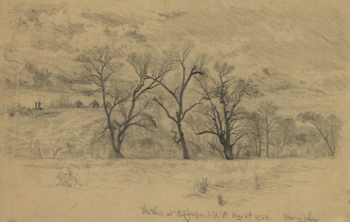 Winter camp near Culpepper Court House Va 1864