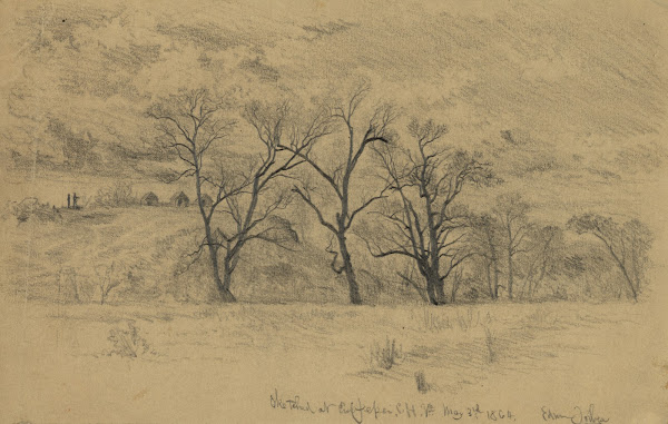 Winter camp near Culpepper Court House Va 1864