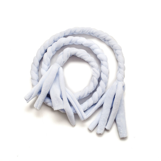 Декор косичка Twins Air велюр білий