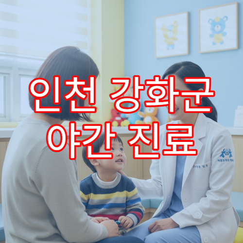 인천 강화군 야간 진료 응급의학과 병원 응급 처치·외상 진료 가능