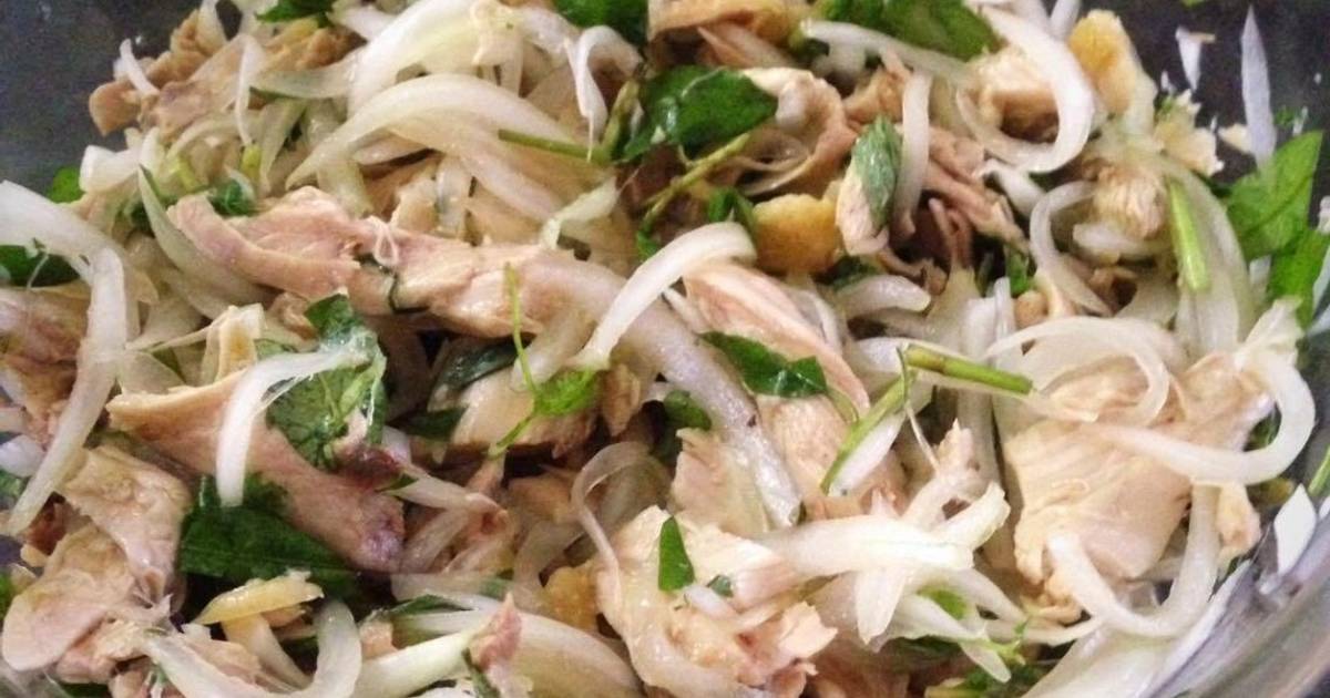 Nộm gà xé phay