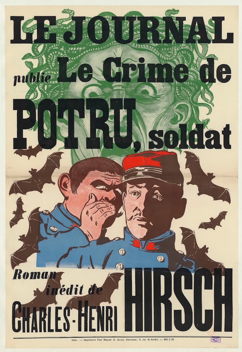 Le Journal publie le Crime de Potru soldat roman inédit de Charles Henri Hirsch