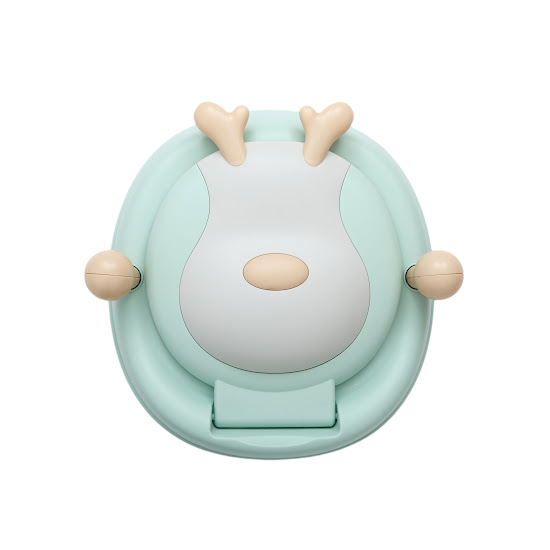 Детский горшок Twins Оленёнок зеленый