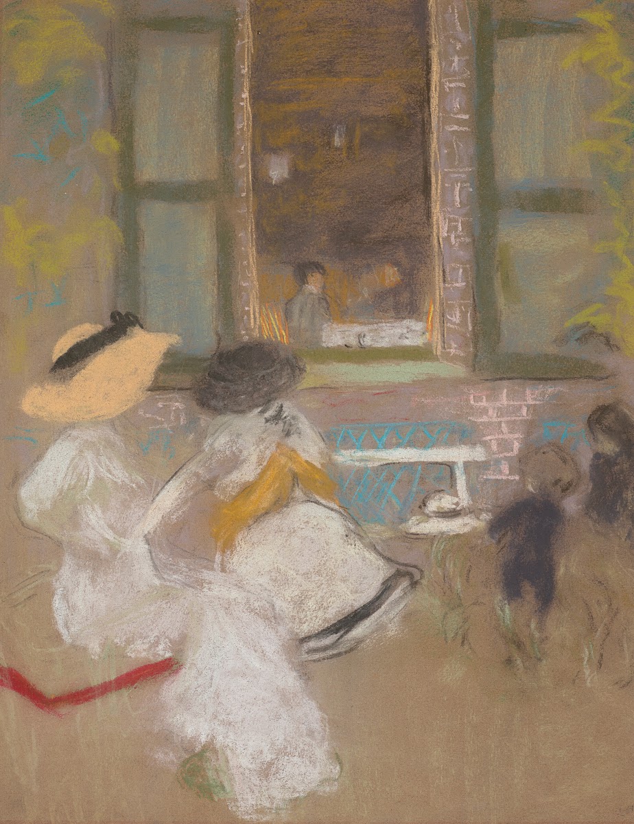 Devant Les Pavillons 1910 1911