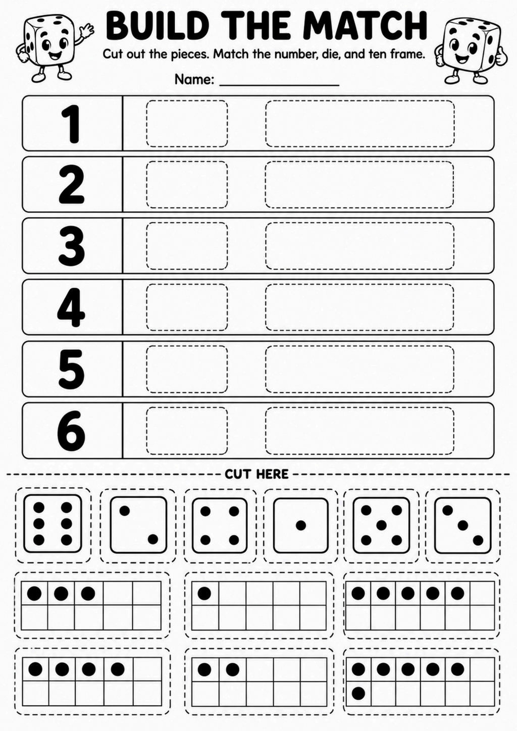 Build the Match Counting Worksheet