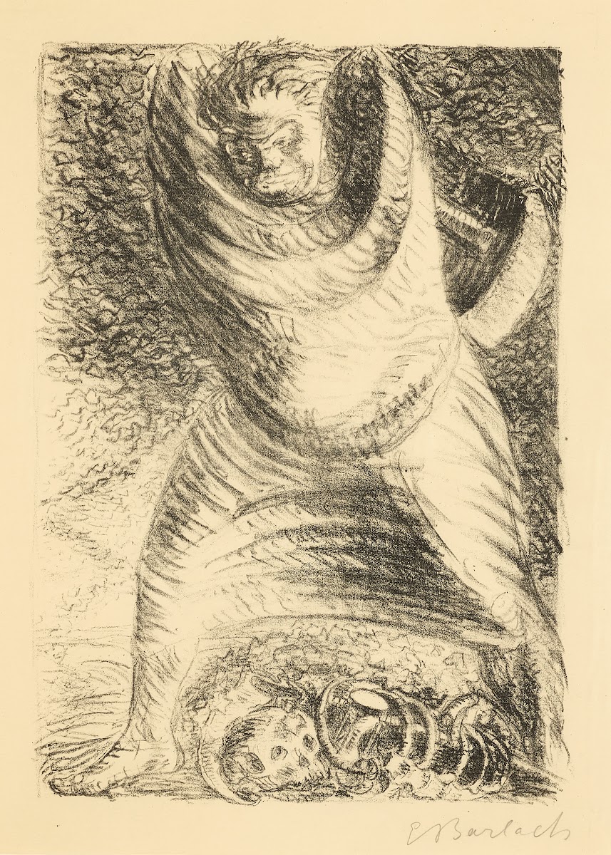 Aus Einem Neuzeitlichen Totentanz Folio 23 De La Revue Der Bildermann Vol 1 No 1