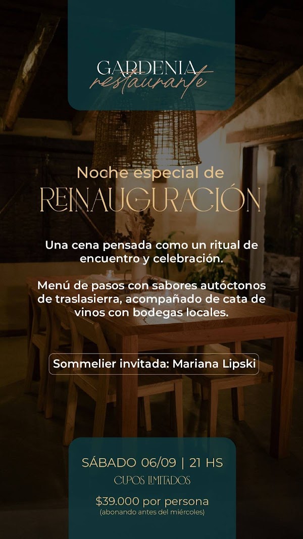 Reinaurguración Gardenia