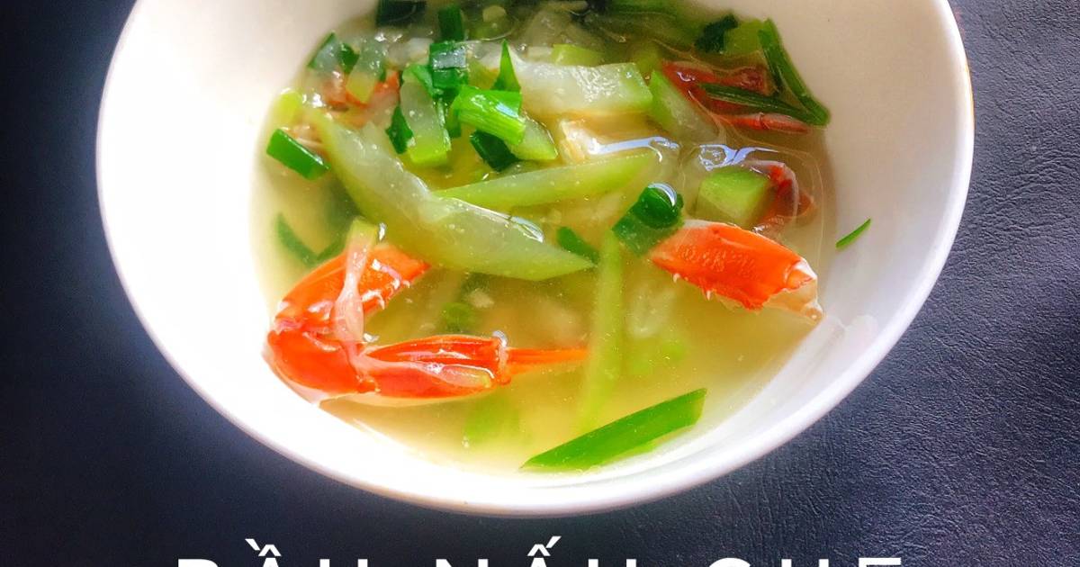 Bầu nấu ghẹ