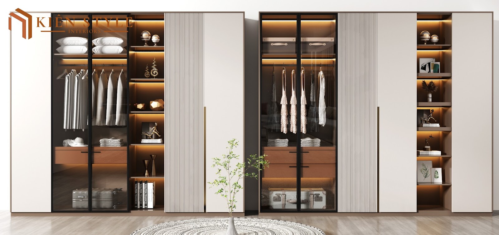 Mẫu tủ áo mới nhất 2024