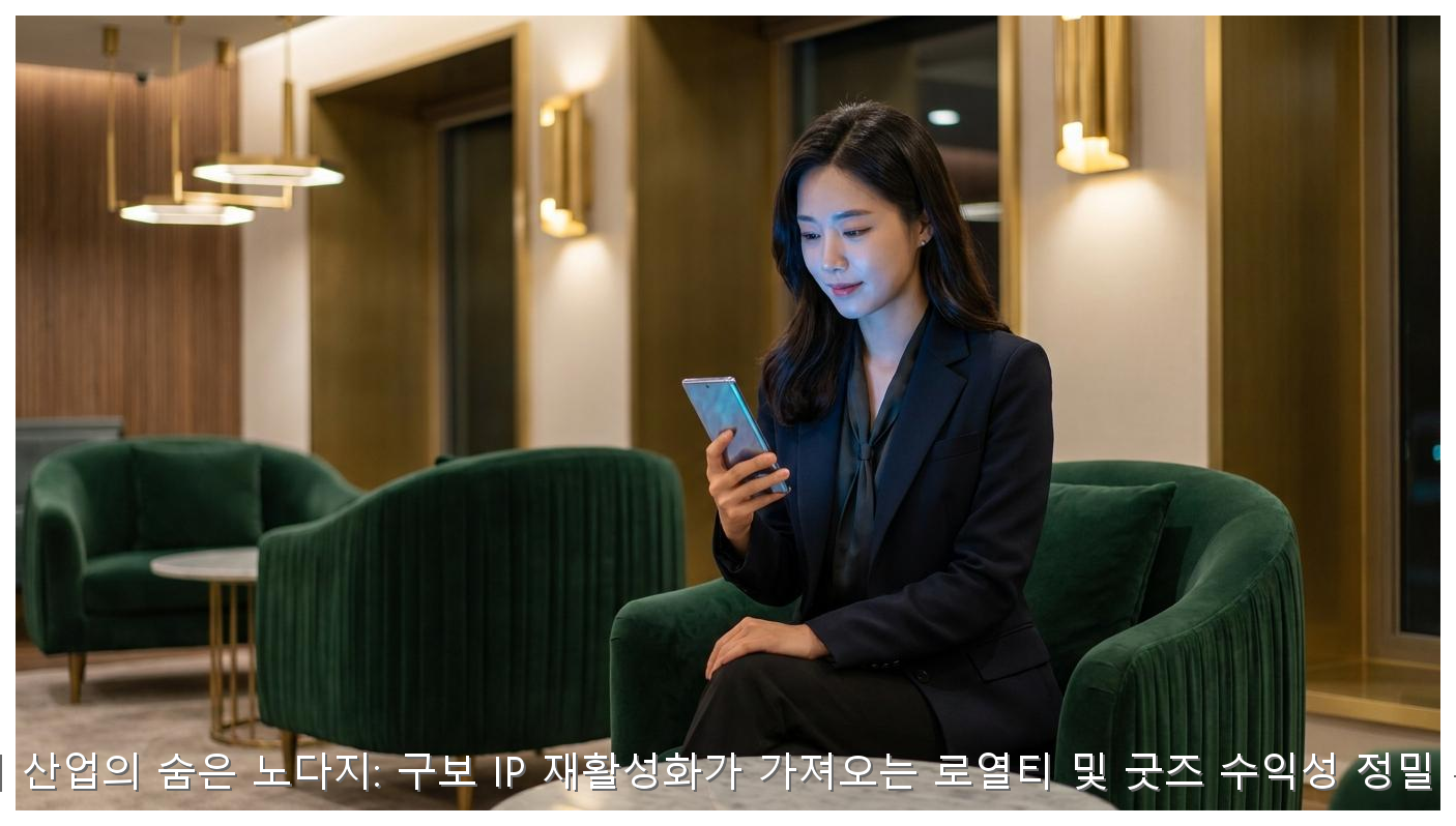 엔터 산업의 숨은 노다지: 구보 IP 재활성화가 가져오는 로열티 및 굿즈 수익성 정밀 분석 핵심 안내 및 분석 인포그래픽 (6)