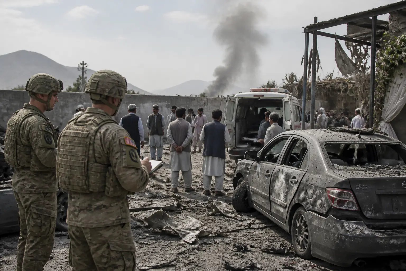 Editorial image for US investigating missile strike at Iranian wedding, Vance says