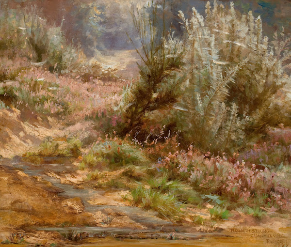 Wildflowers By A Stream 1888